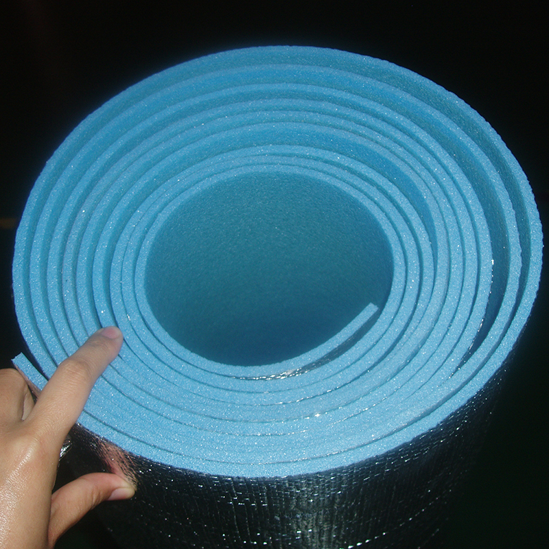 Heat Insulation Film Raw Rolls Al+Woven+ Xpe+Woven+Al Foil Film For Packaging - PAIDU