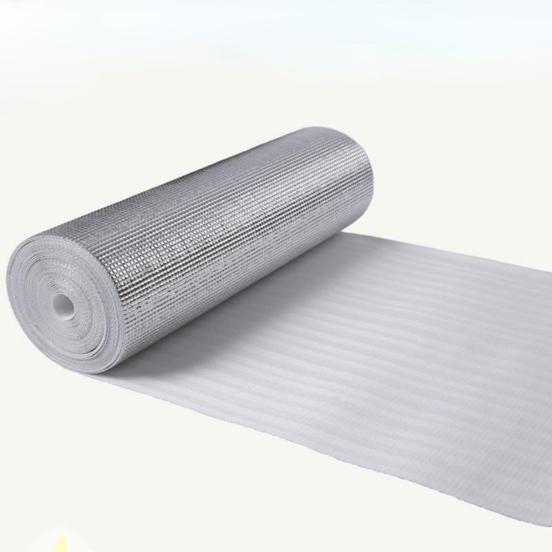 Custom XPE Foam Insulation Thermal Closed Cell Sound Heat Proofing Self Adhesive Roll Aluminum Foil Composite - PAIDU